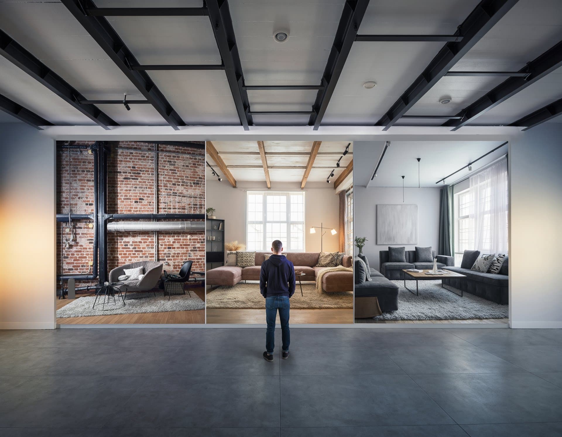 Moderner Wohnraum mit stilvollem Interior Design